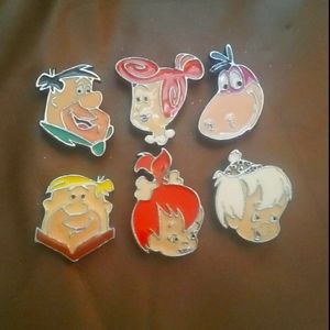Flintstones button covers.